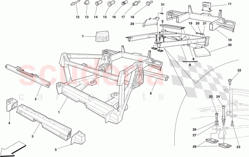 Part Diagram for Ferrari 211679