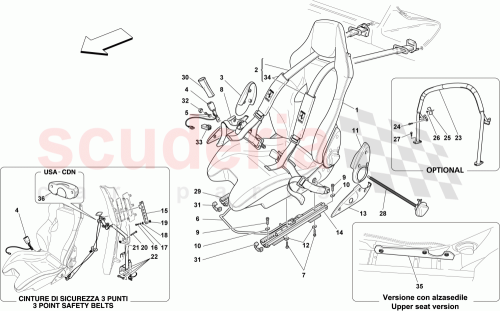 Part Diagram for Ferrari 68926400