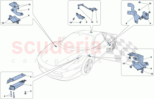 Part Diagram for Ferrari 261008