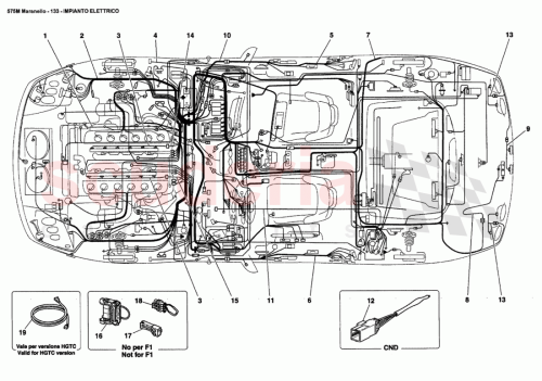 Part Diagram for Ferrari 207542