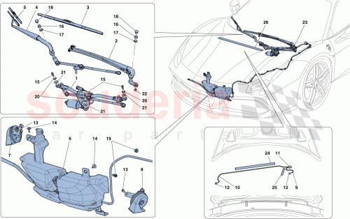 Part Diagram for Ferrari 86839800