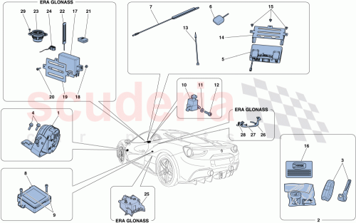 Part Diagram for Ferrari 328403