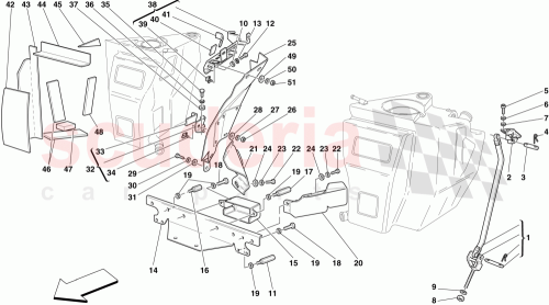 Part Diagram for Ferrari 13550221
