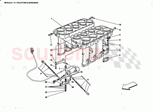 Part Diagram for Ferrari 182097