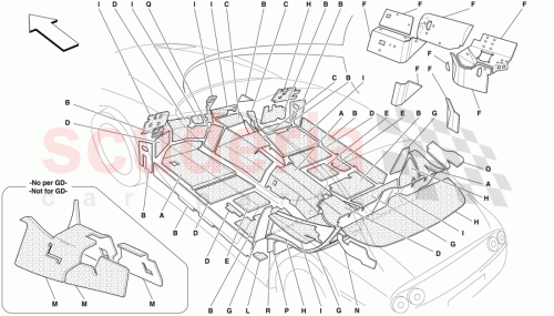 Part Diagram for Ferrari 64090100