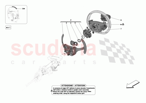 Part Diagram for Ferrari 000773688
