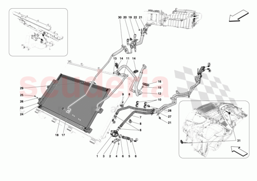 Part Diagram for Ferrari 010441990