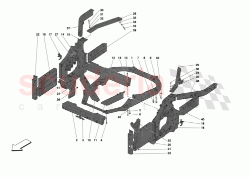 Part Diagram for Ferrari 013550401