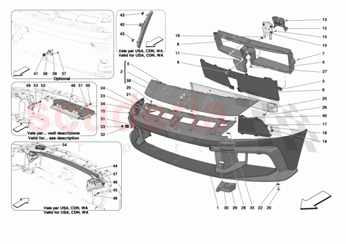 Part Diagram for Ferrari 971792