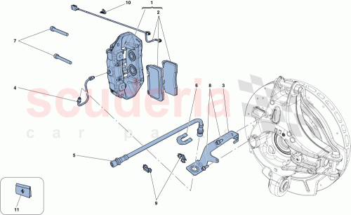 Part Diagram for Ferrari 70004901