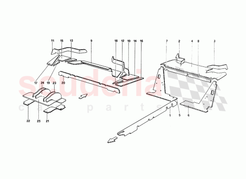 Part Diagram for Ferrari 61715200