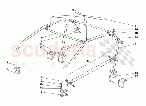 Part Diagram for Ferrari 62971400