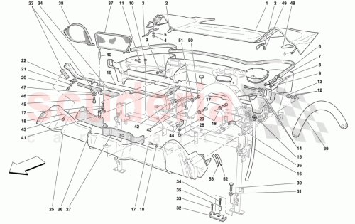 Part Diagram for Ferrari 66754800