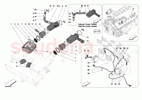 Part Diagram for Ferrari 978400