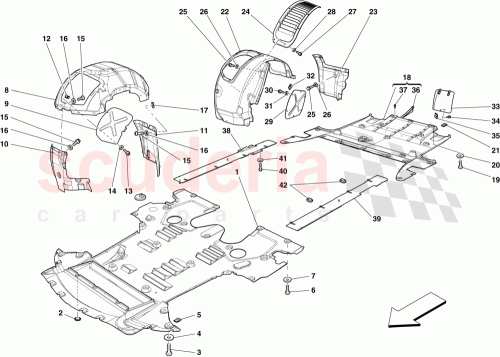 Part Diagram for Ferrari 83256900
