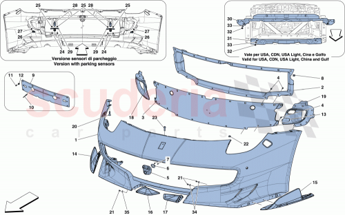 Part Diagram for Ferrari 87903900