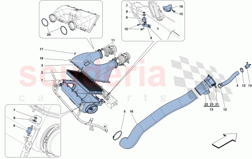 Part Diagram for Ferrari 303723