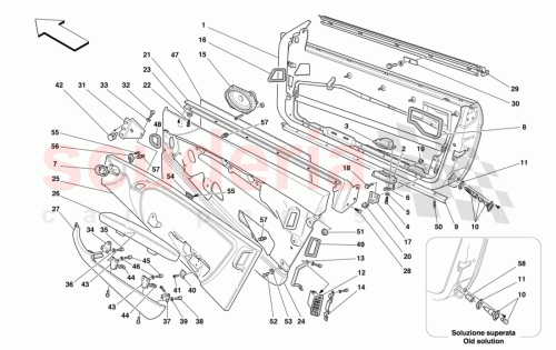 Part Diagram for Ferrari 63850400