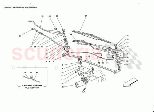 Part Diagram for Ferrari 64891600