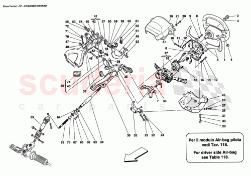 Part Diagram for Ferrari 183995