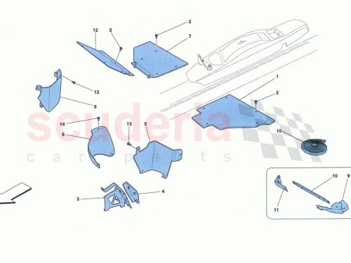 Part Diagram for Ferrari 82953800