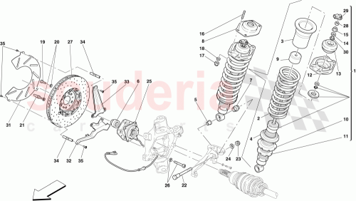 Part Diagram for Ferrari 267663