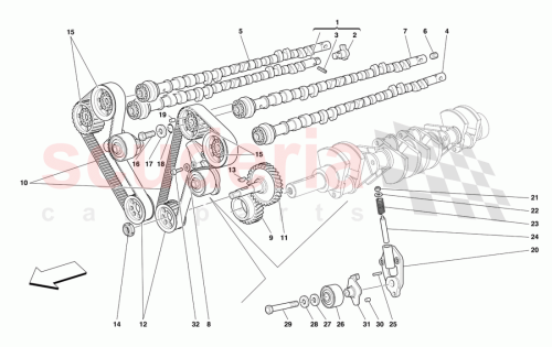 Part Diagram for Ferrari 70000933