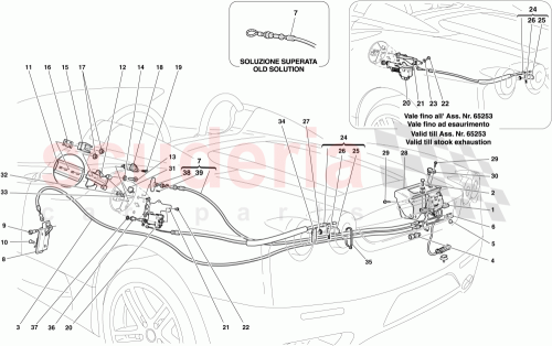 Part Diagram for Ferrari 15689601