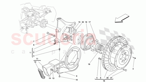 Part Diagram for Ferrari 165970