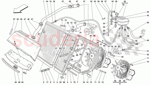 Part Diagram for Ferrari 154720