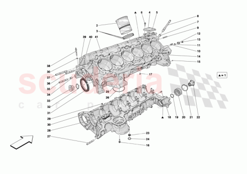 Part Diagram for Ferrari 011197774