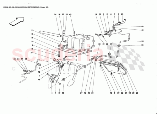 Part Diagram for Ferrari 145034