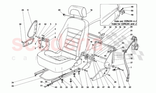 Part Diagram for Ferrari 629838