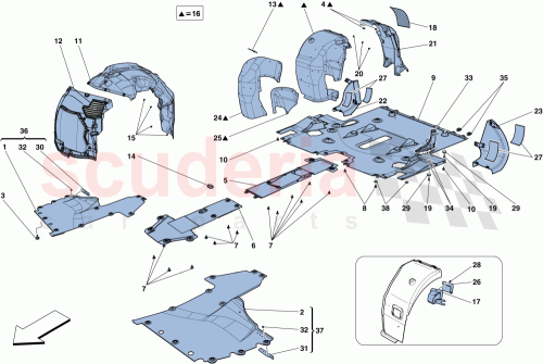 Part Diagram for Ferrari 85924800