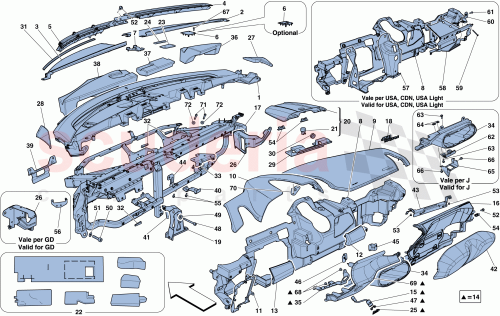 Part Diagram for Ferrari 85412900