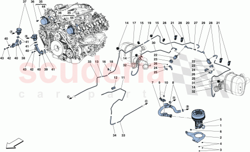 Part Diagram for Ferrari 767674