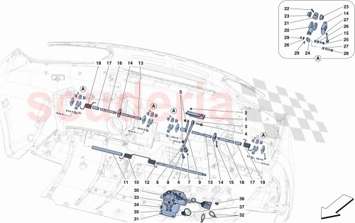Part Diagram for Ferrari 318998