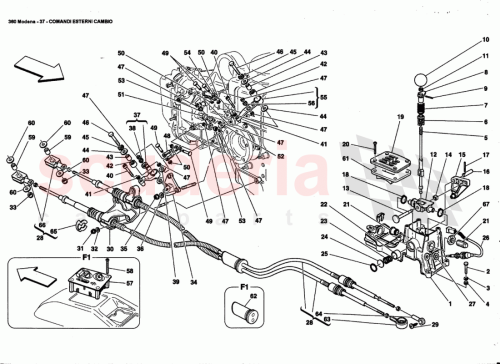 Part Diagram for Ferrari 176904