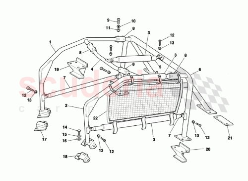 Part Diagram for Ferrari 62965200