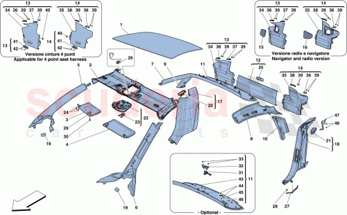 Part Diagram for Ferrari 85775512