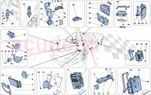 Part Diagram for Ferrari 82331800