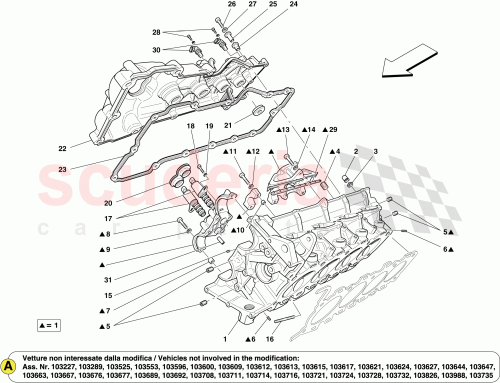 Part Diagram for Ferrari 256827