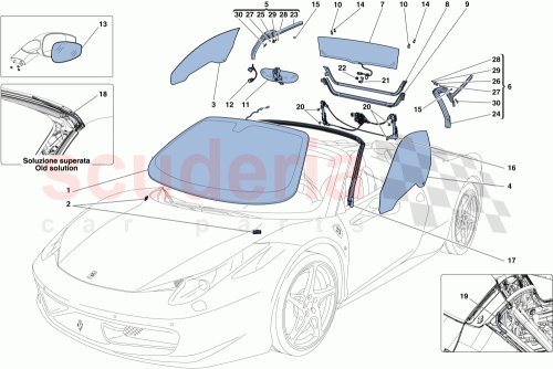 Part Diagram for Ferrari 84075800