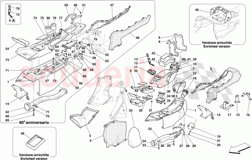 Part Diagram for Ferrari 67004300