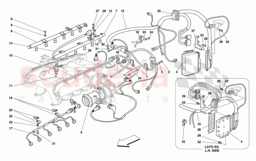 Part Diagram for Ferrari 173751