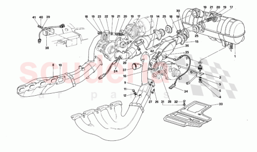 Part Diagram for Ferrari 144225