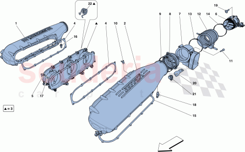 Part Diagram for Ferrari 305955
