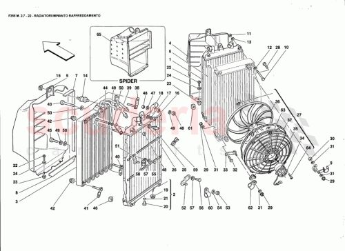 Part Diagram for Ferrari 162424