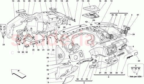Part Diagram for Ferrari 81898300