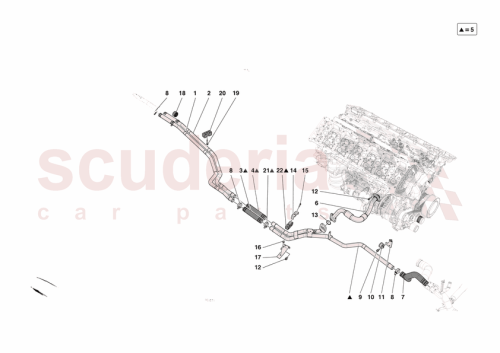 Part Diagram for Ferrari 000250888